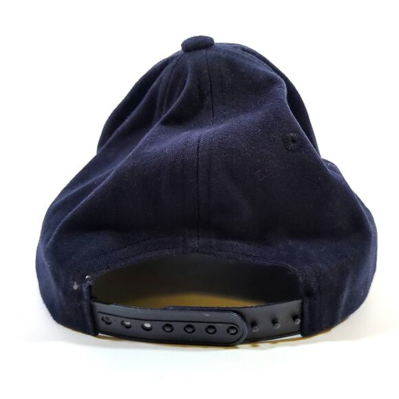 Official MILLER LITE Beer Embroidered Logo Navy Blue Snapback Baseball Hat Cap - Picture 4 of 6